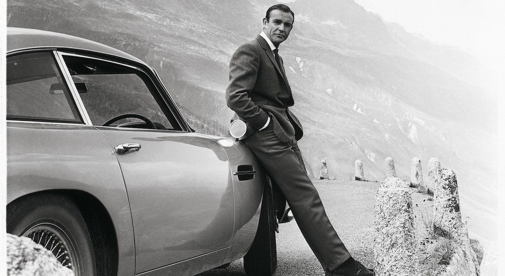Aston Martin DB5 z filmu "Goldfinger"