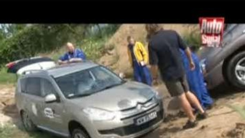 Suzuki Grand Vitara zmiażdżył konkurentów - Zobacz jak na specjalnym torze testujemy SUV-y