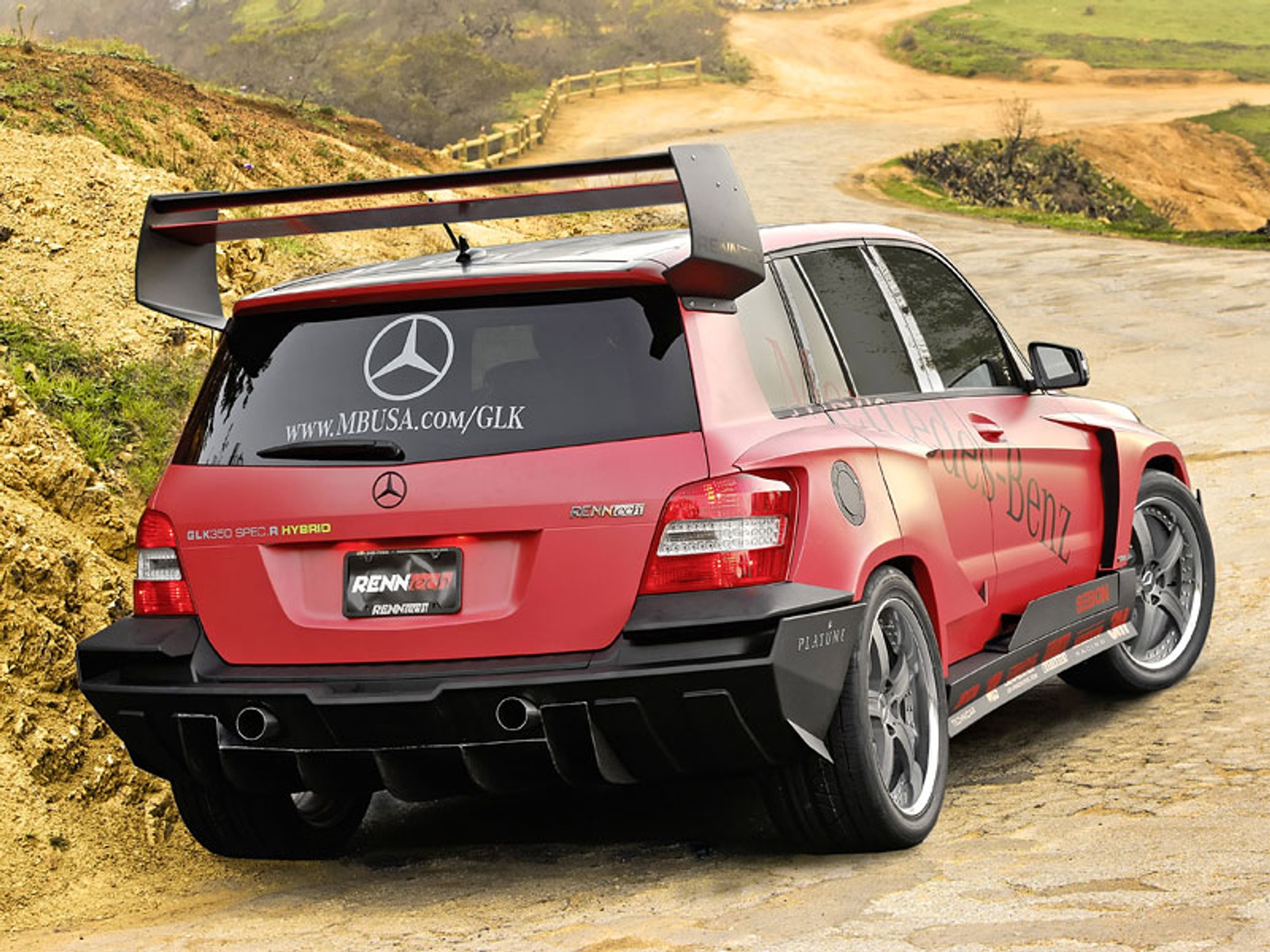 SEMA 2008: RENNTech Mercedes-Benz GLK Pikes Peak – ekologiczny pogromca wyścigów górskich