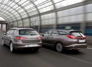 Honda Civic kontra Seat Leon | Test kombi