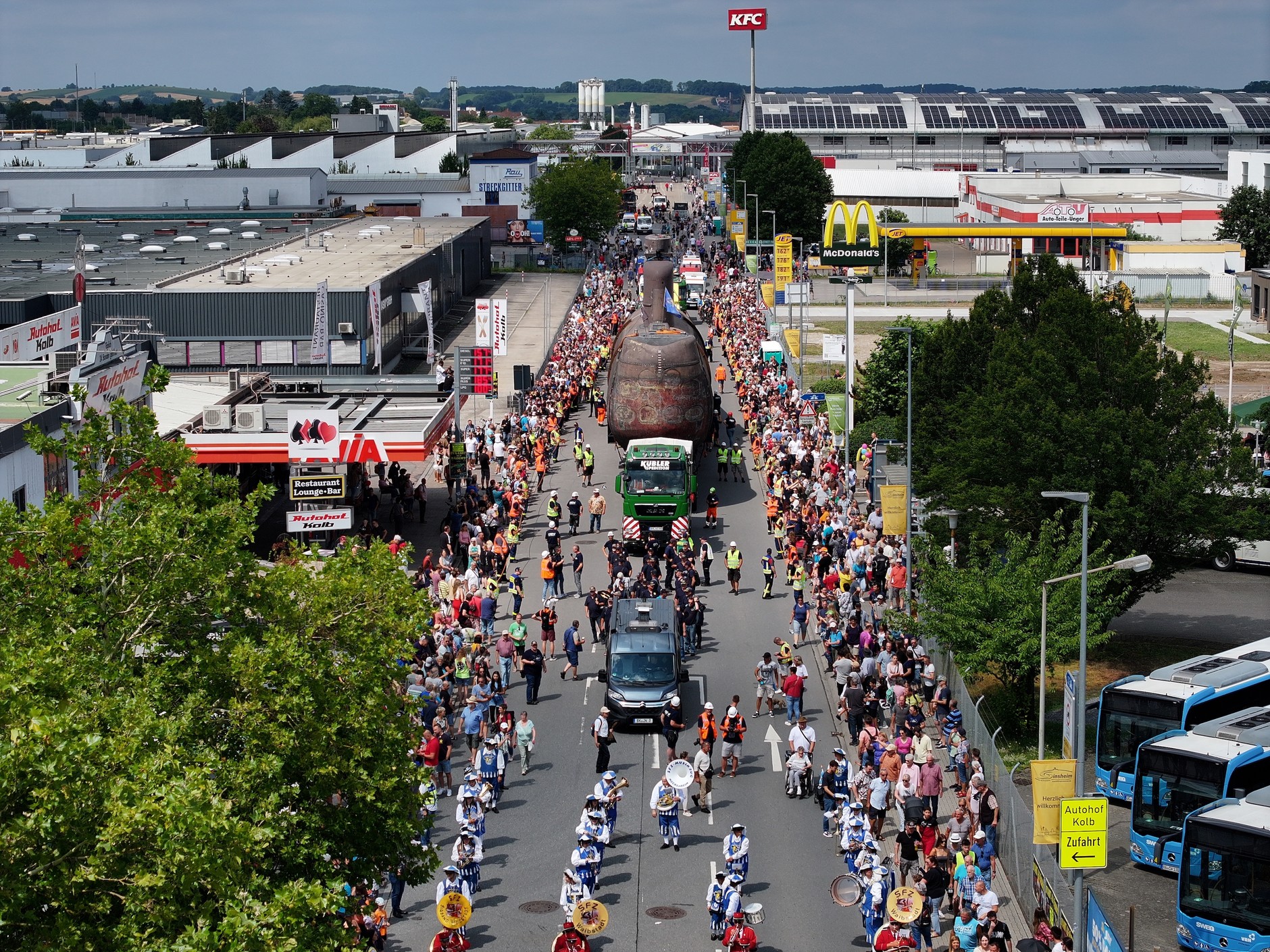 U-Boot dotarł do Muzeum Techniki w Sinsheim
