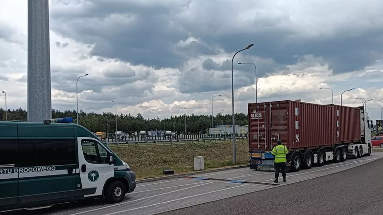 ITD zważyło transport na S7. Wynik to niemal 80 ton