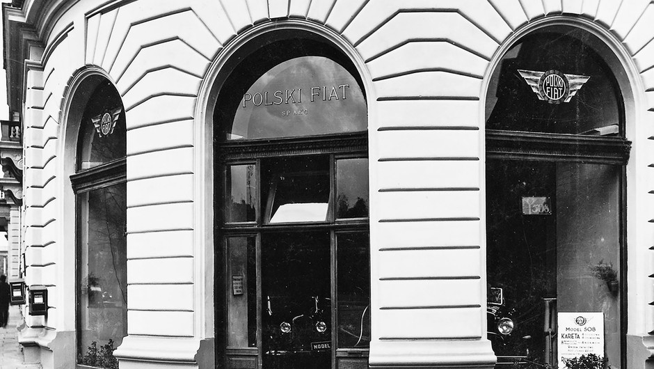 100 lat Fiata w Polsce Salon lata 30