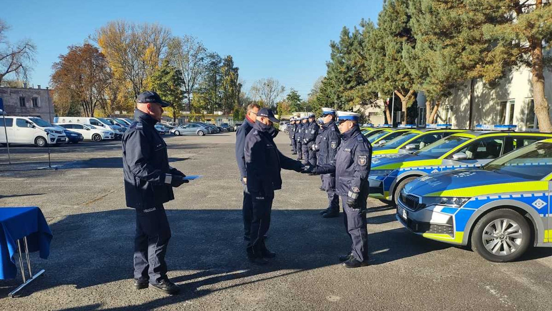 Nowe radiowozy polskiej policji