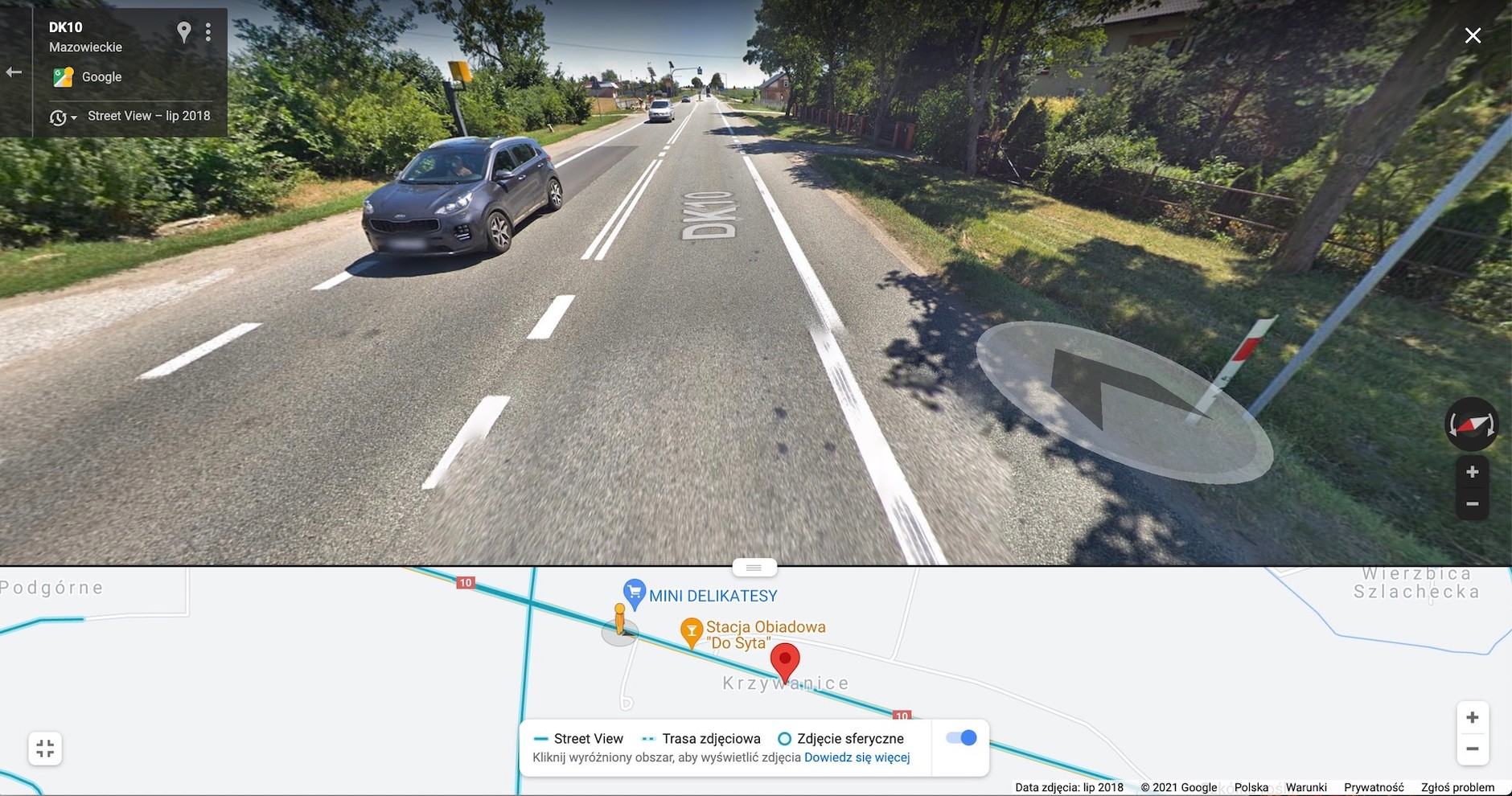 KRZYWANICE – fotoradar