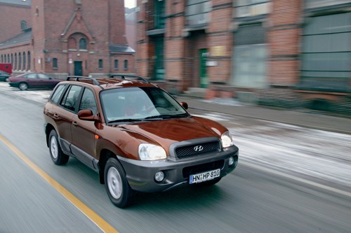 Hyundai Santa Fe kontra Mazda Tribute, Nissan X-Trail i Subaru Forester - Porównanie czterech dalekowschodnich SUV-ów