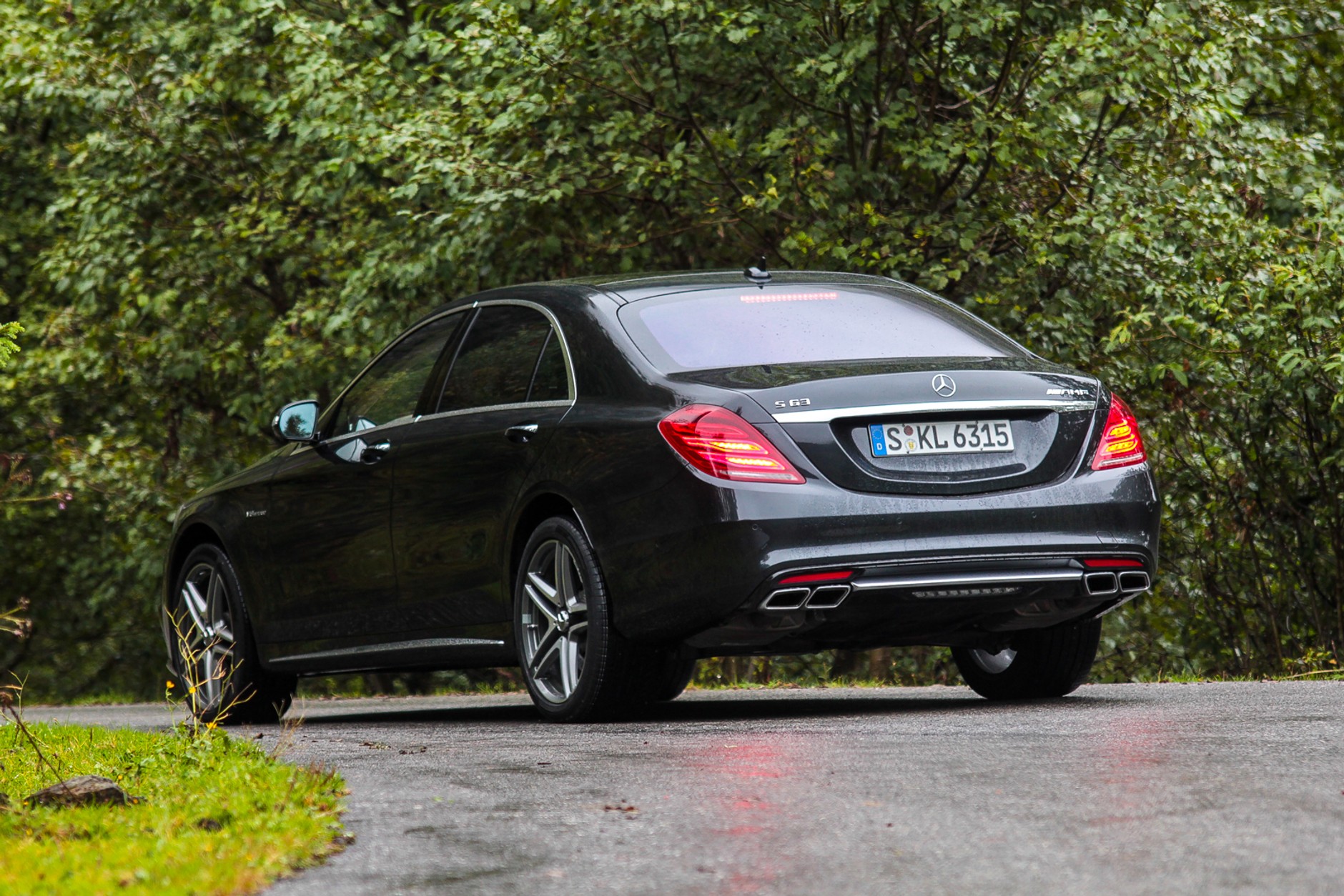 Mercedes S 63 AMG (pierwsza jazda)