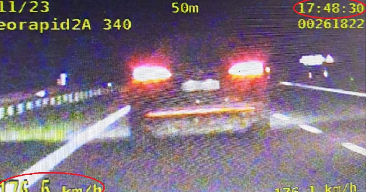 Nadmierne przekraczanie prędkości na drodze S-17