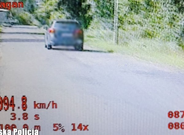 Powiedzieć, że przesadził, to nic nie powiedzieć. 65-latek ponad dwukrotnie przekroczył dopuszczalną prędkość