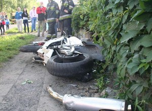 Gimnazjalista dostał motocykl i zginął