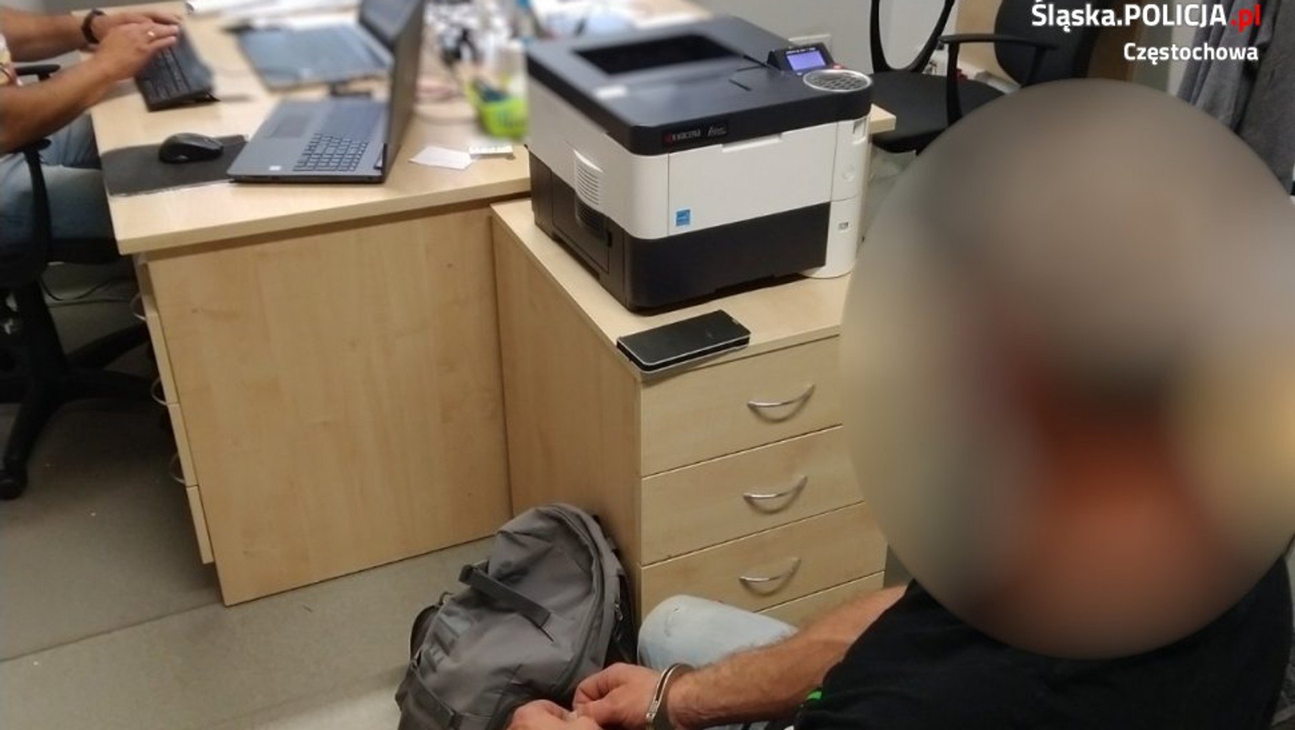 Sprawca zatrzymany przez policję