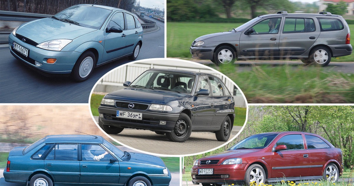 Najpopularniejsze kompakty w polskich salonach w 2000 r.