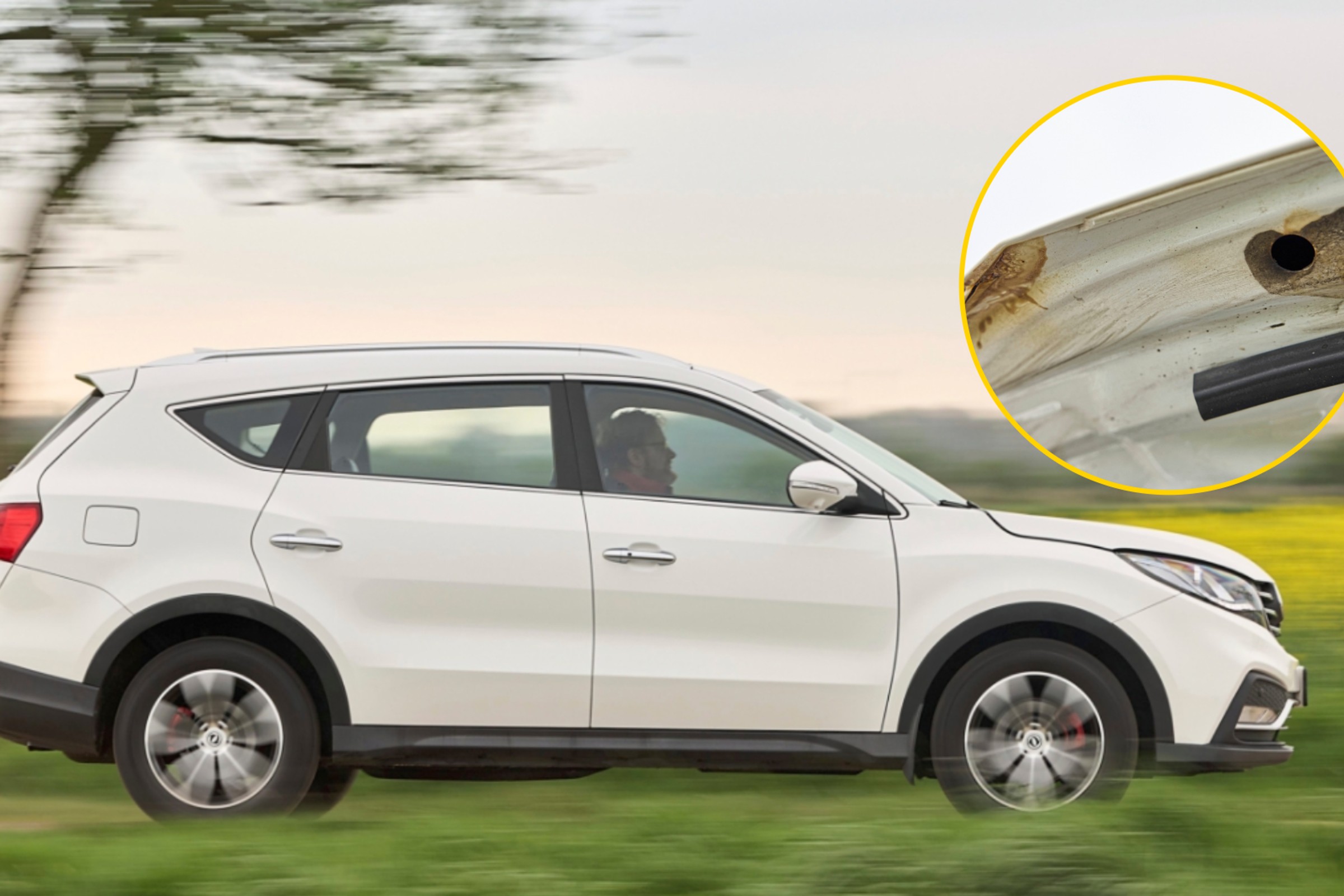 Jak wygląda chińskie auto po 100 tys. km? Nie powinno to tak wyglądać