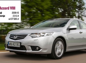 Używana Honda Accord - nieźle wygląda i bardzo wolno się starzeje!