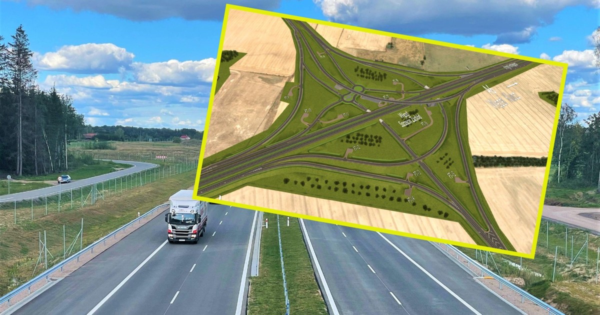 Nowe połączenie autostrady A6 i DK13