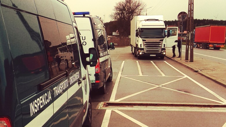 Wątpliwości kontrolerów wzbudził stan pobudzenia i rozproszenia kierowcy