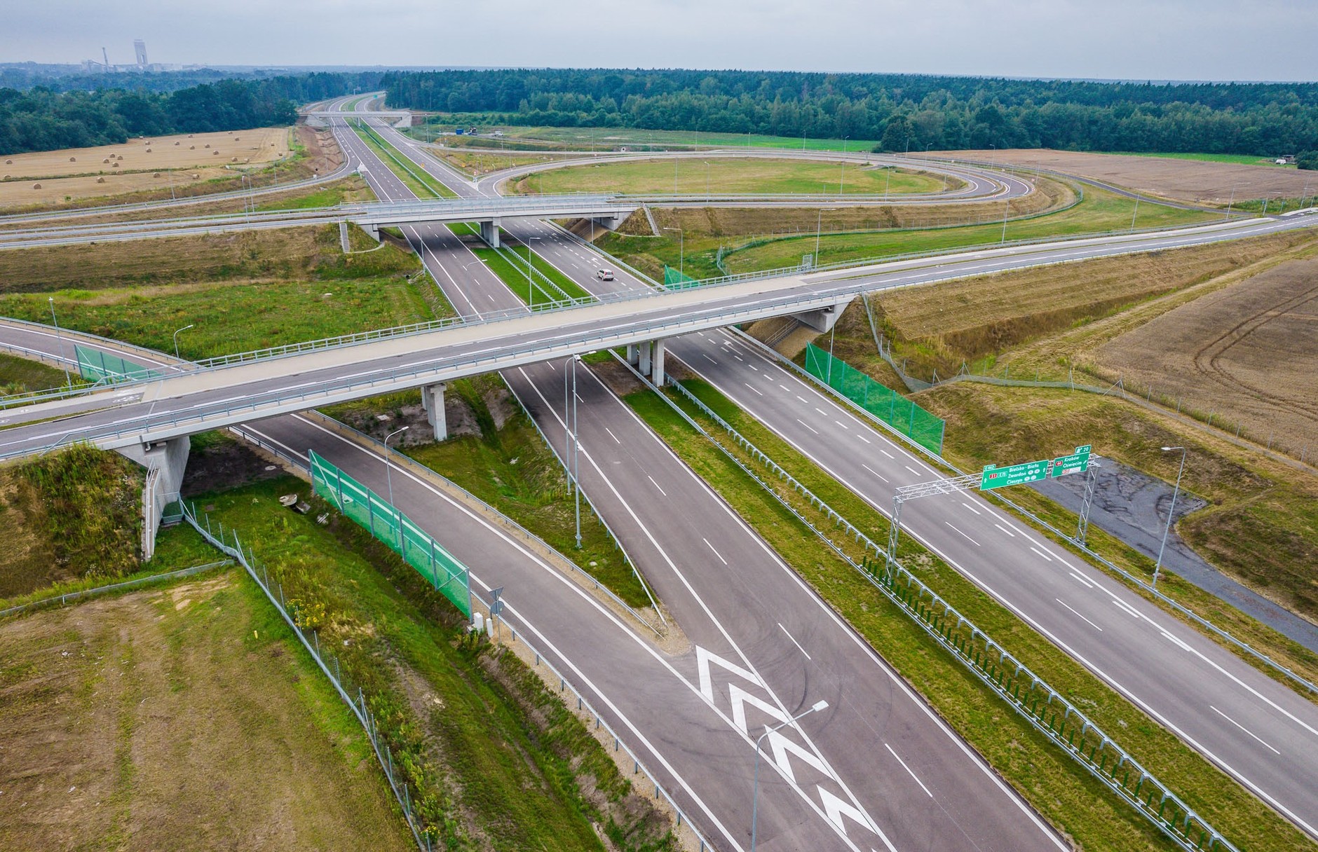 Droga S1 - węzeł Oświęcim