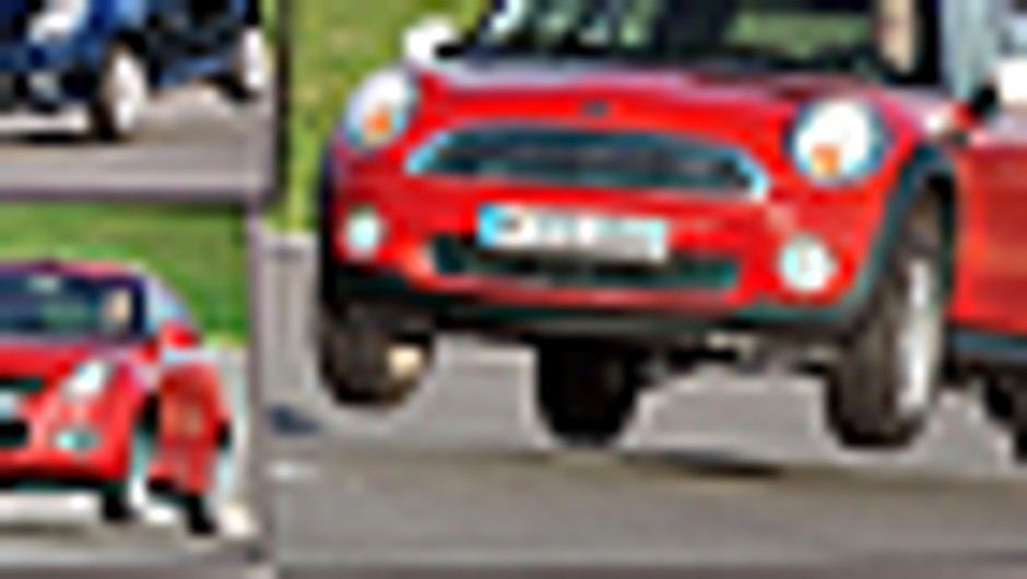 Mini Cooper, Citroen C2, VW Polo, Peugeot 207, Suzuki Swift - Czy nowe Mini przeskoczy wszystkich?