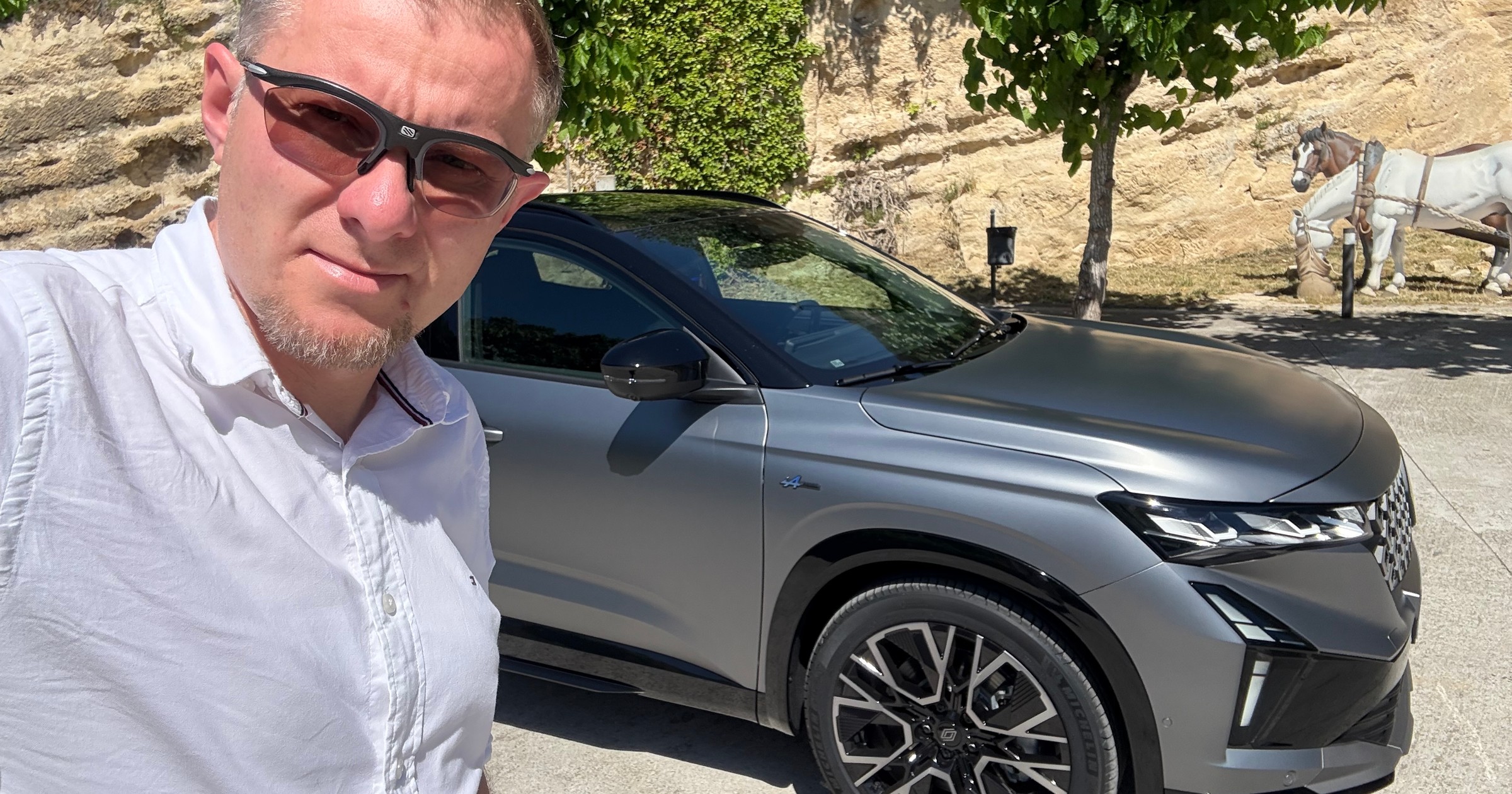 Jeździłem nowym Renault Australem. W sumie to jestem pod wrażeniem