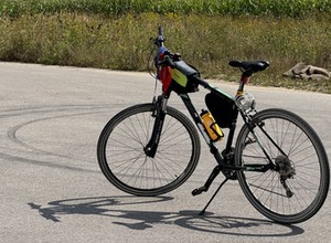 Policjantka zatrzymała mnie do kontroli roweru. Czy naprawdę groził mi mandat trzy tys. zł?