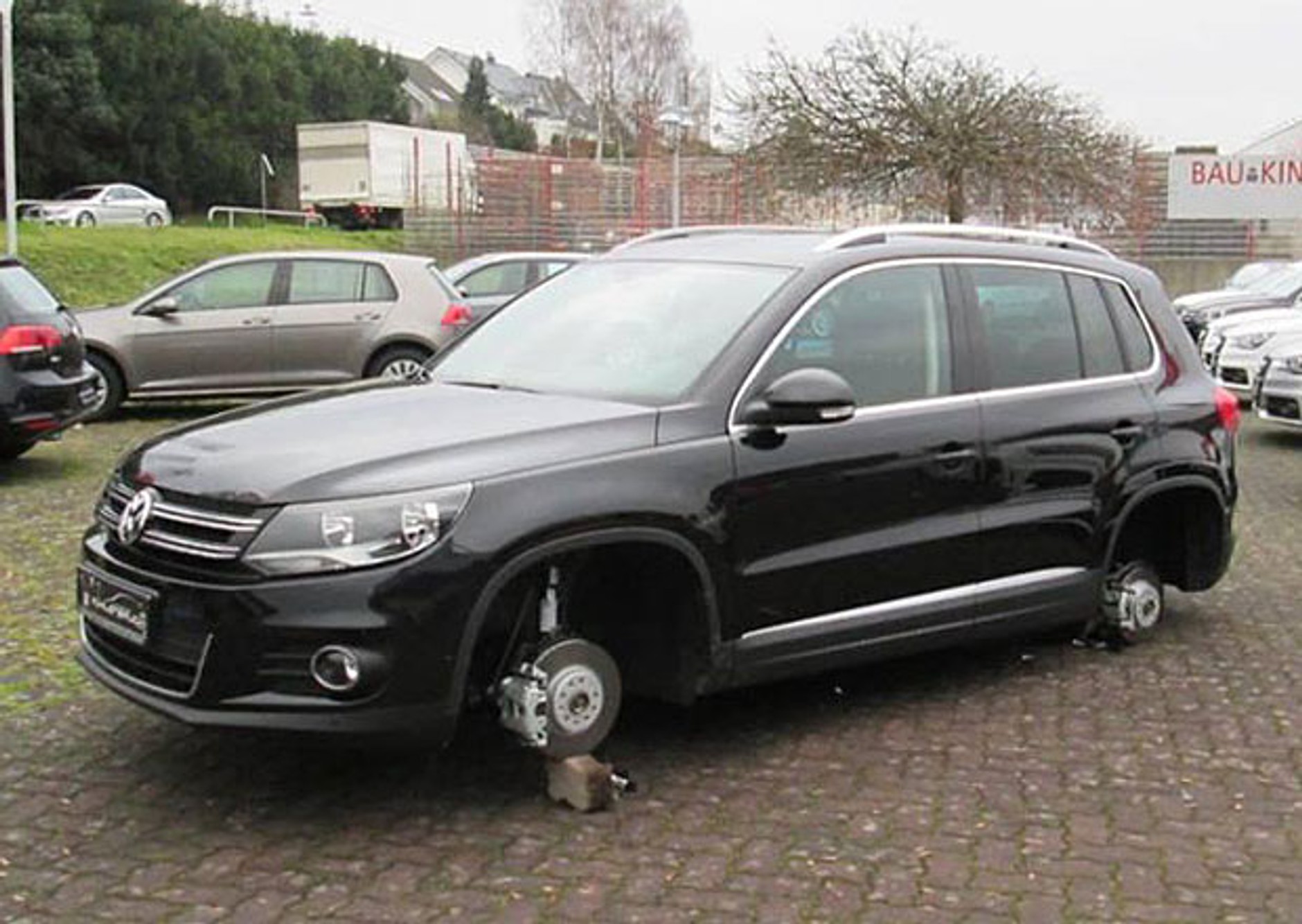 W Niemczech masowo kradną koła