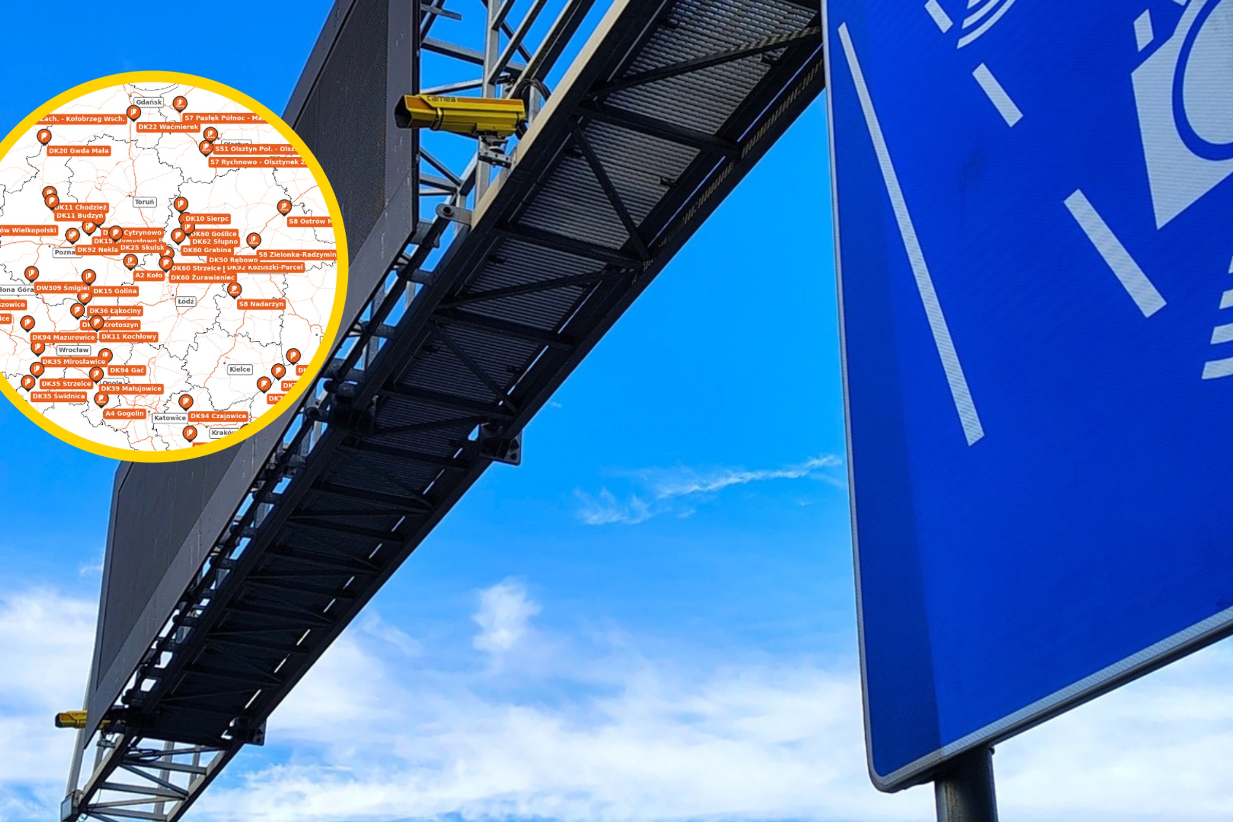 Mapa utrudnień i fotoradarów na majówkę. Jest pełna lista