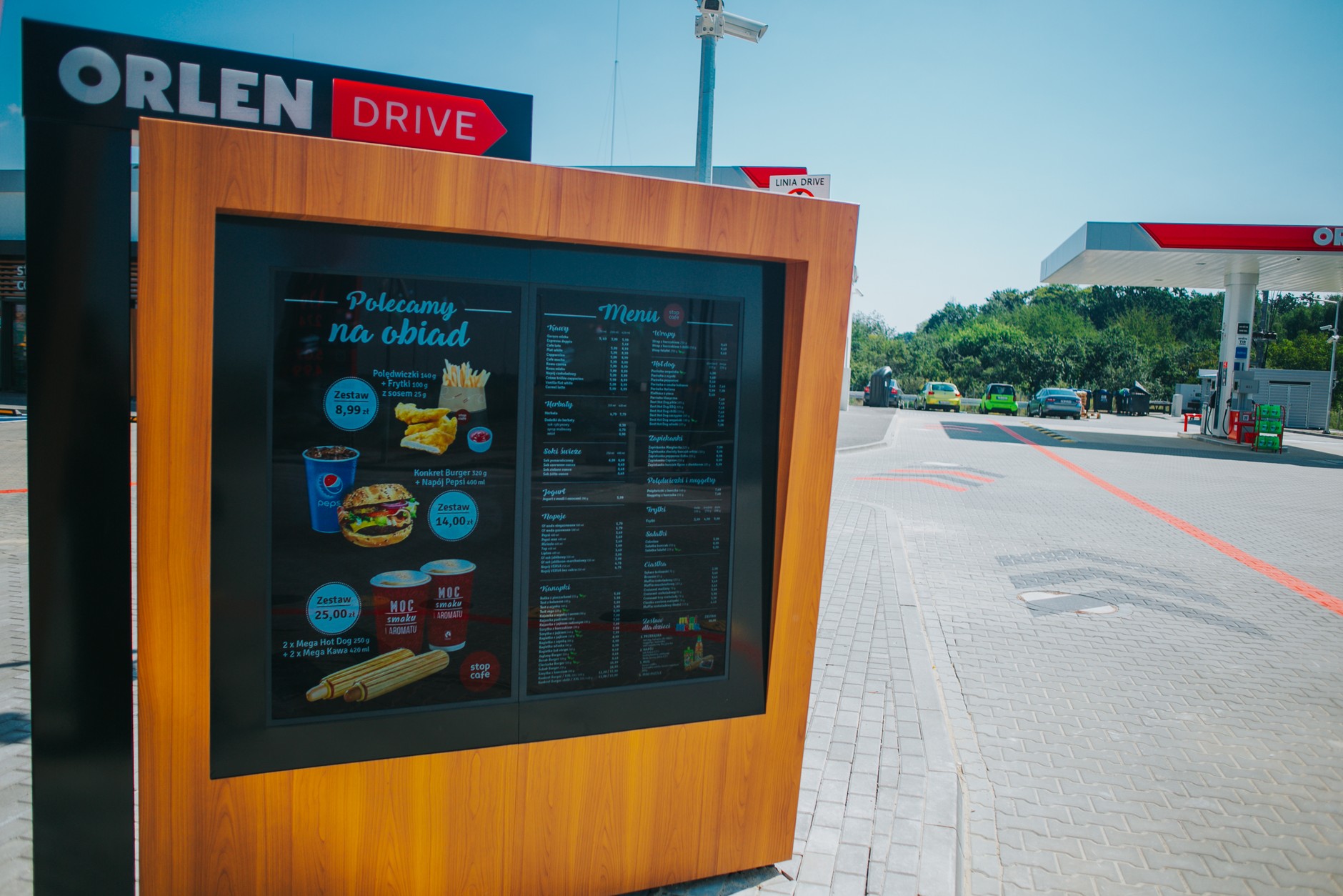 Stacja Orlen Wisznia z punktem obsługi drive-through