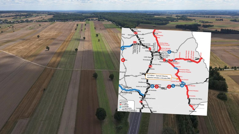 GDDKiA złożyła wniosek o wydanie ważnej decyzji dla odcinka drogi S17