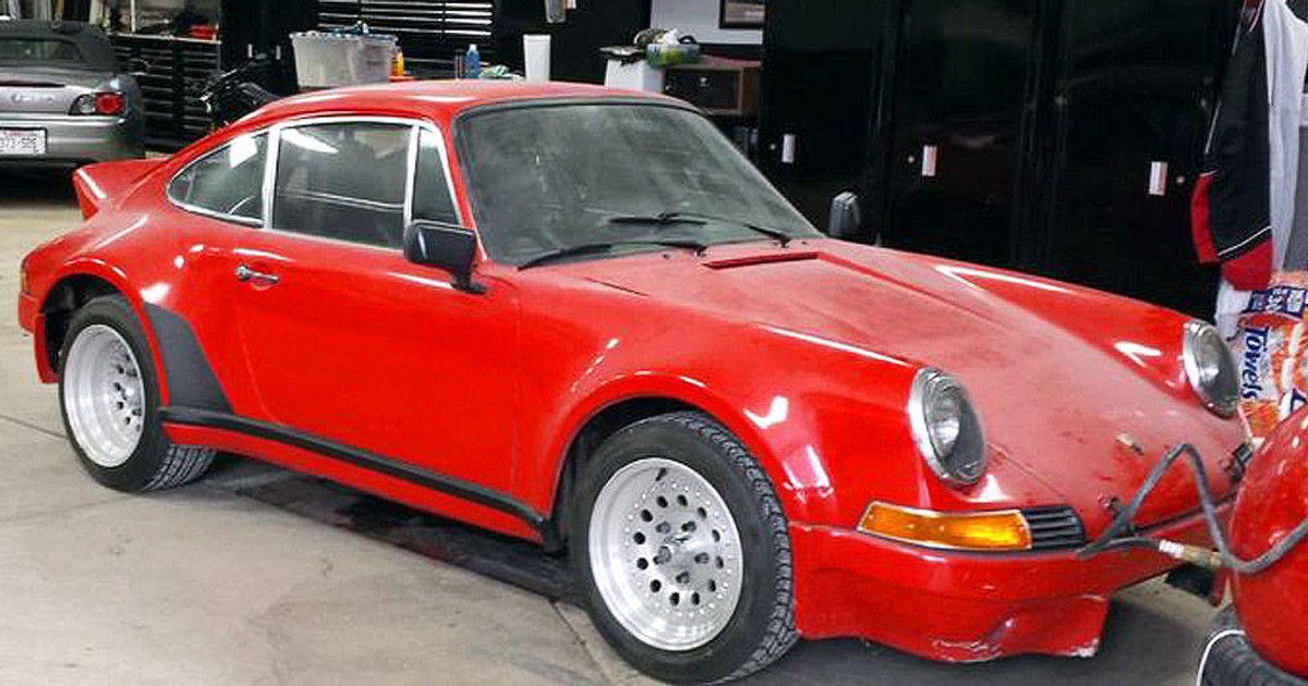 Porsche 911 odnalezione w USA