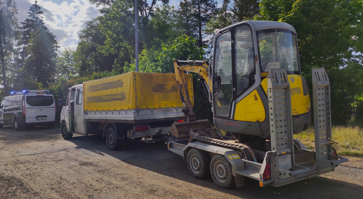 Skupił na sobie uwagę inspektorów ITD, którzy go "wypunktowali"