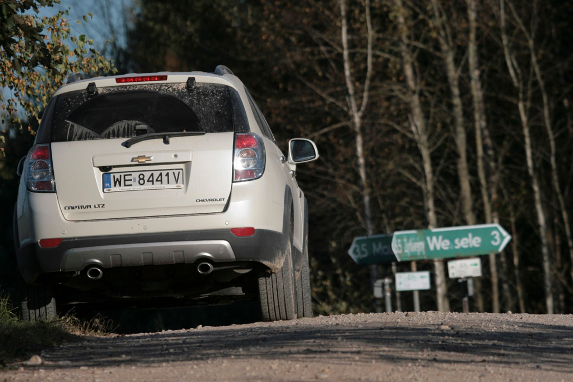 Zwiedzamy okolice Gołdapii z Chevroletem Captivą
