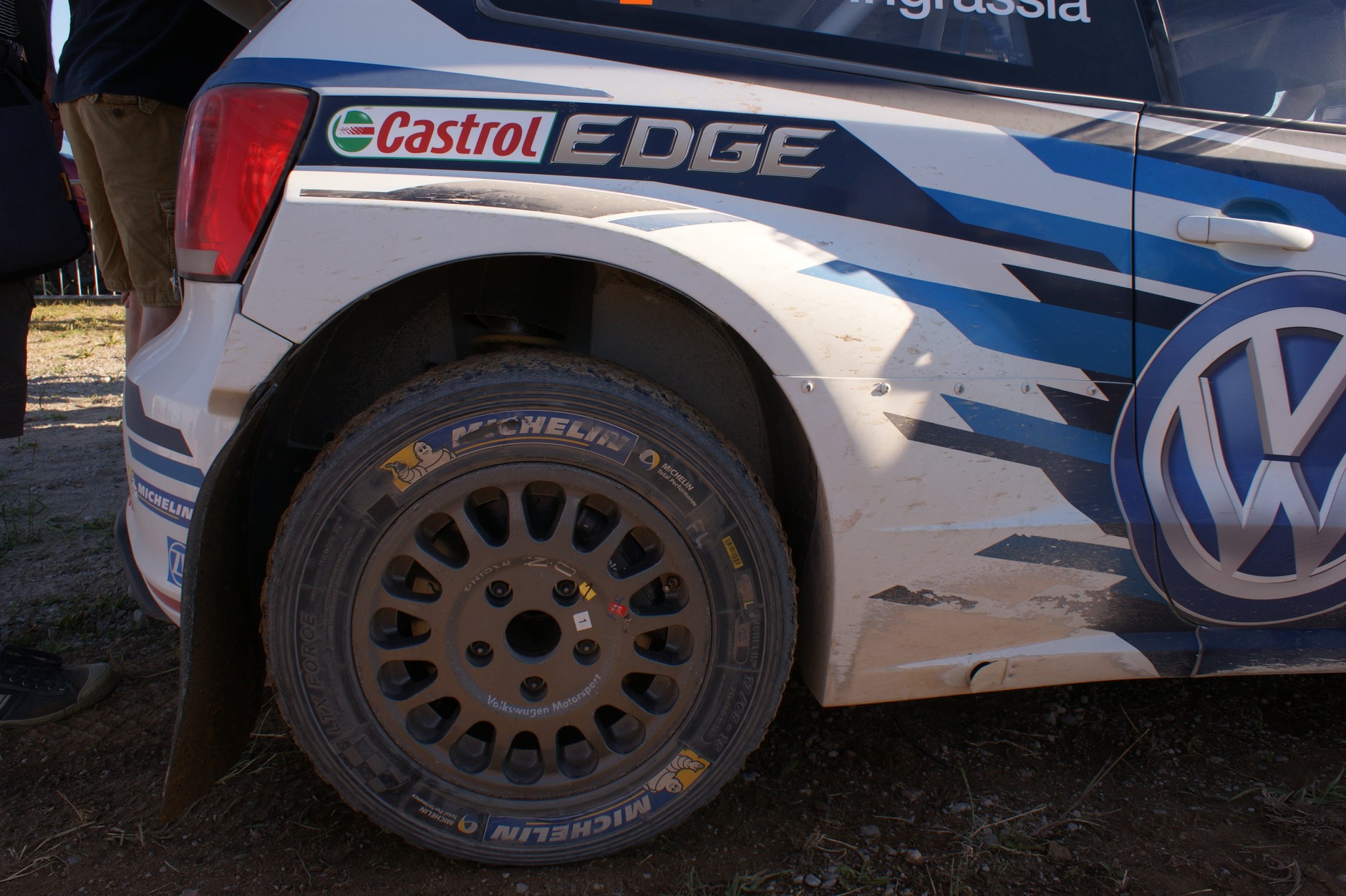 Volkswagen Polo R WRC w 72. Rajdzie Polski - Mikołajki 2015