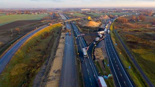 Uwaga! Przez weekend zamknięty odcinek autostrady A1 pod Piotrkowem