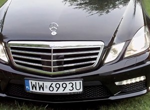 Mercedes Klasy E AMG - 500 KM w niepozornym nadwoziu cz.1
