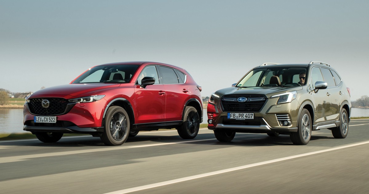 Mazda CX-5 i Subaru Forester - porównanie