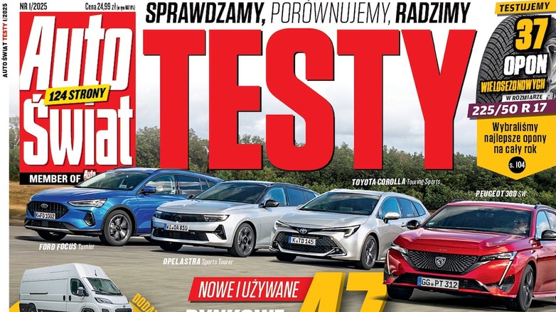 AUTO ŚWIAT TESTY 1/2025