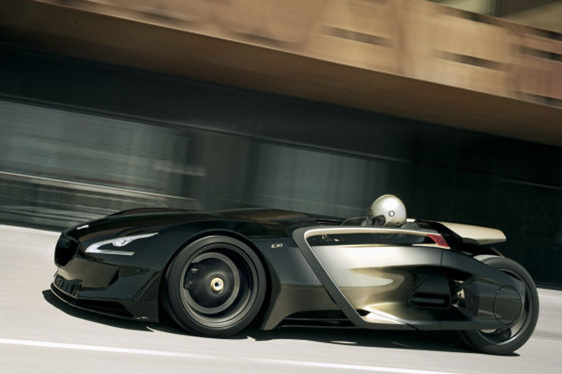 Peugeot EX1 - próba bicia rekordu Chiny