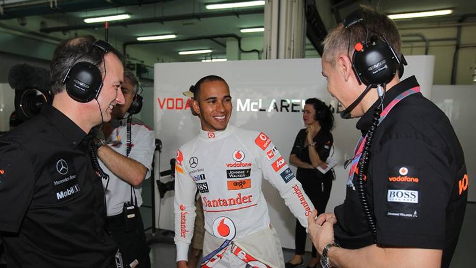 Hamilton przerwał serię Vettela w Grand Prix Chin 2011 (wyniki)