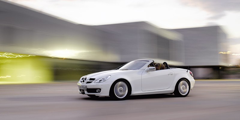 Mercedes-Benz SLK 2008: mocniejszy z mniejszym zużyciem