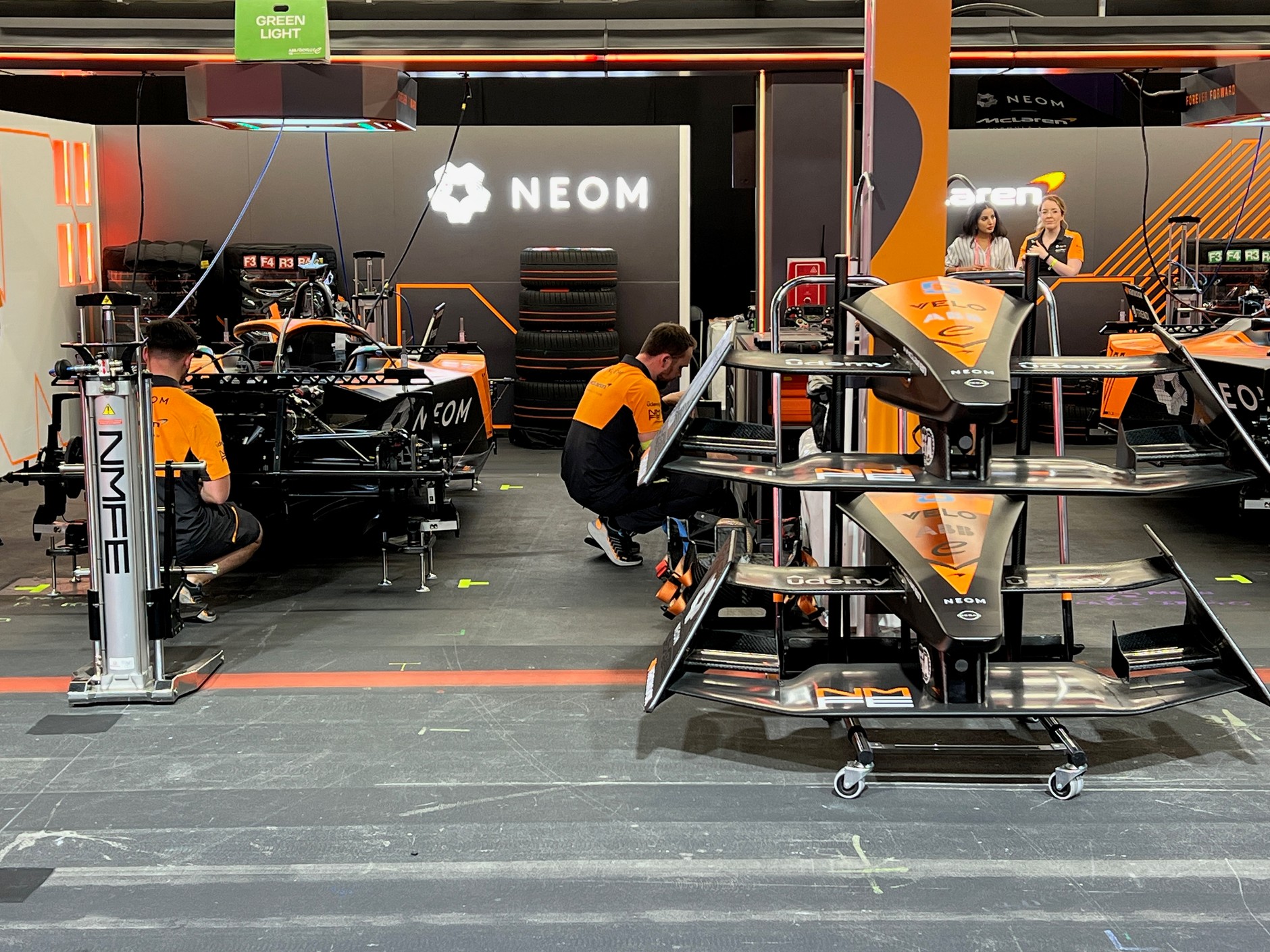 Wyścigi Formuły E na torze ExCel w Londynie