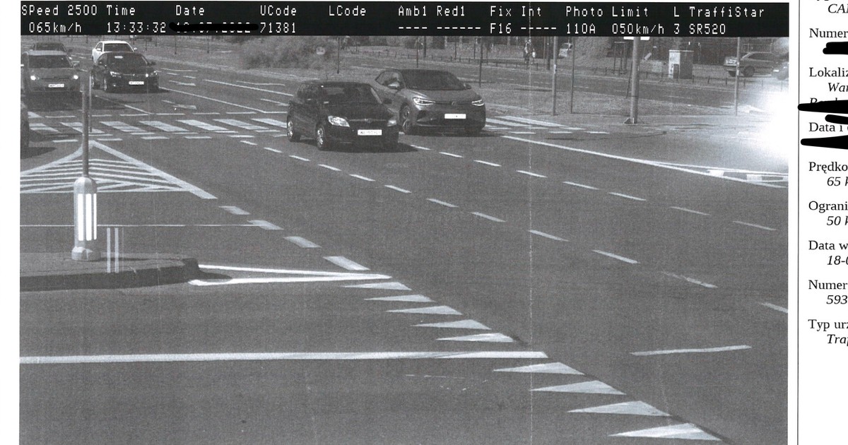 Zdjęcie z fotoradaru, który nie jest fotoradarem – taki pomiar może być prawidłowy