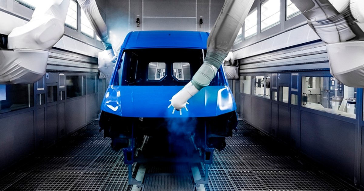 Zakład Volkswagena we Wrześni - lakiernia