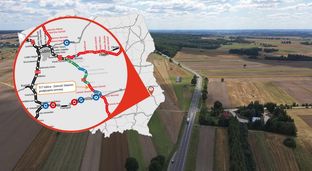 Drogowcy przechodzą do realizacji kolejnego odcinka trasy S17