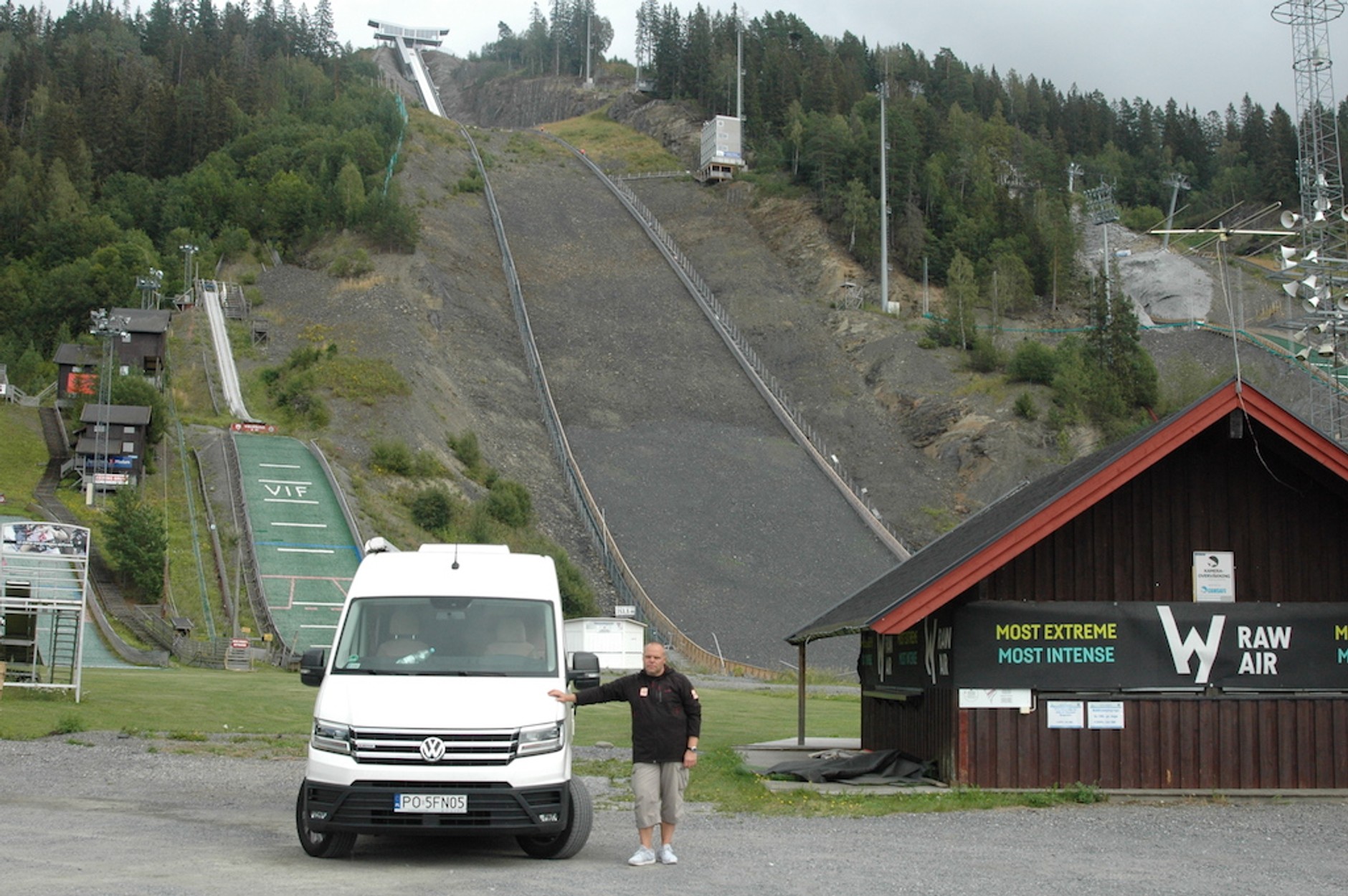 Volkswagen Crafter kamper – podróż po Norwegii