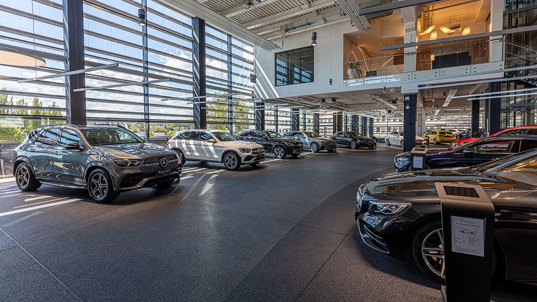 Największy salon Mercedesa w Polsce