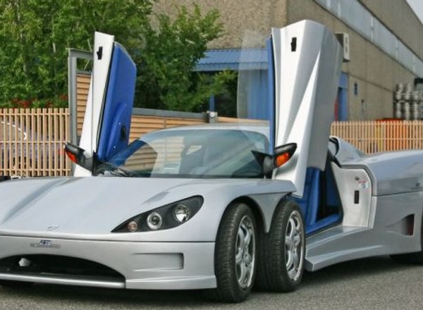 Covini C6W - 6-kołowe auto, które nie ma szczęścia