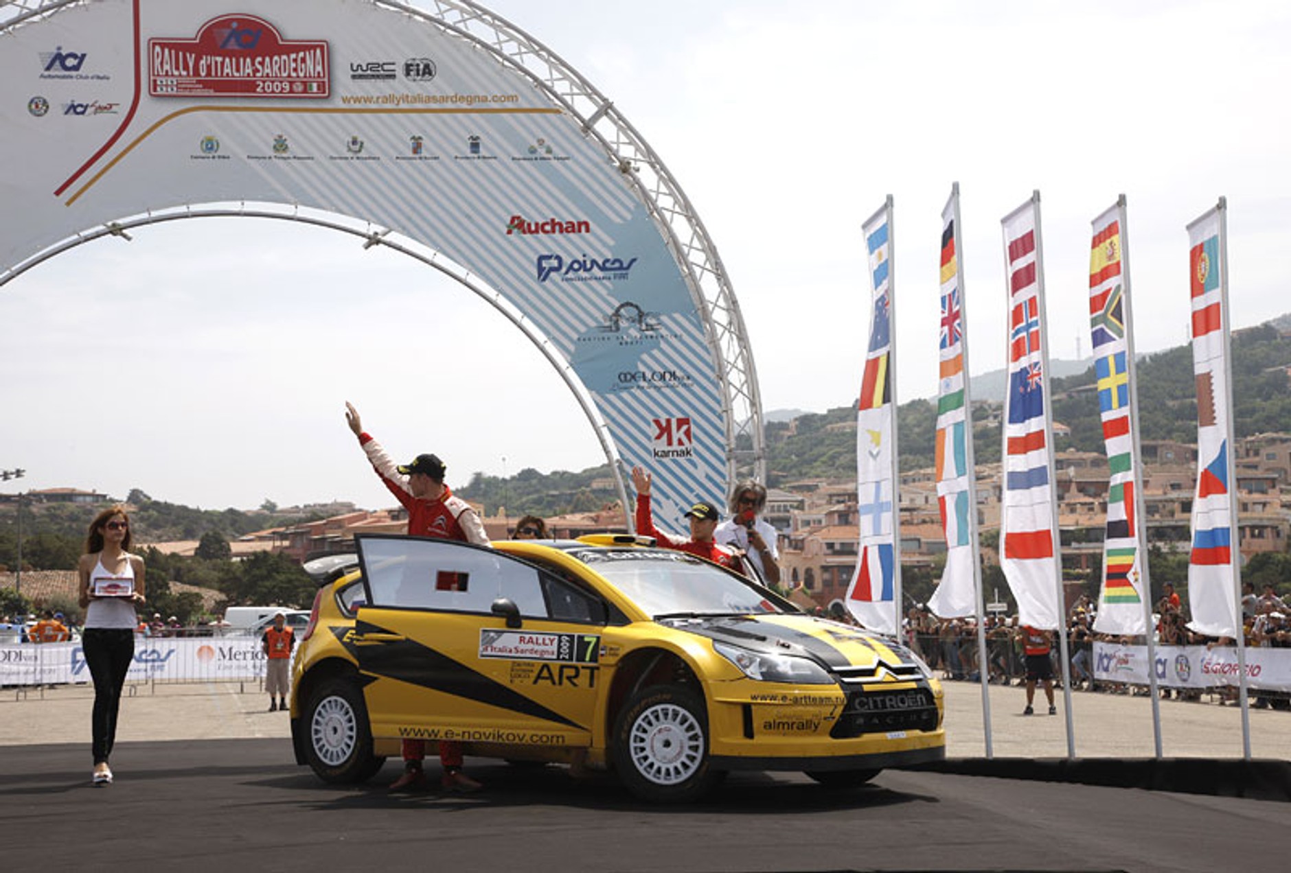 Rajd Włoch 2009: triumf Forda i przegrany Kościuszko (fotogaleria)