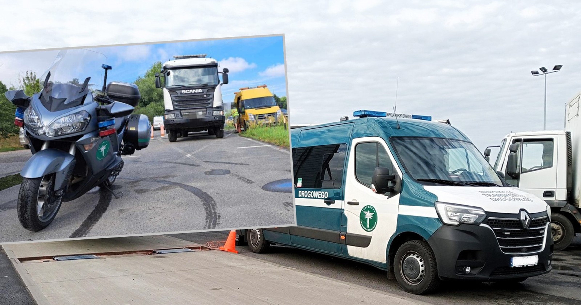 Inspektorzy ITD zaskoczyli kierowców pojazdem, na który wsiedli