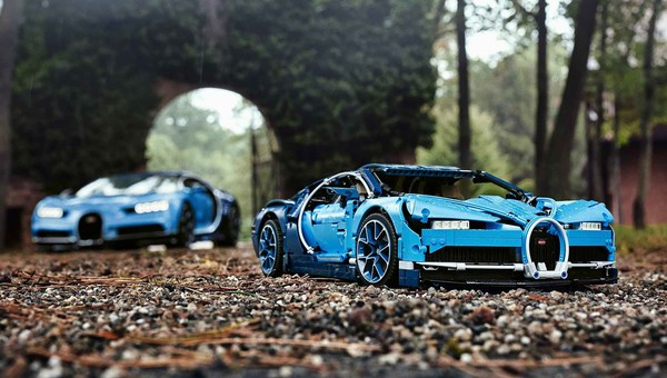 Bugatti Chiron - połączenie sztuki, inżynierii i klocków