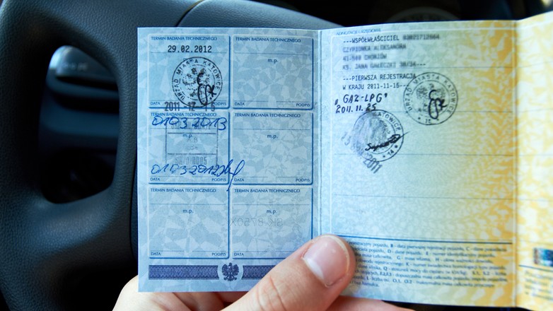 Dowód rejestracyjny